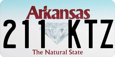 AR license plate 211KTZ