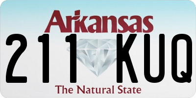 AR license plate 211KUQ
