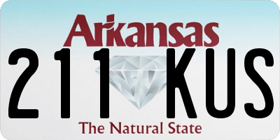 AR license plate 211KUS
