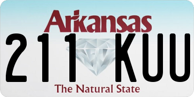 AR license plate 211KUU