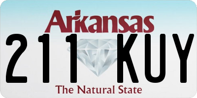 AR license plate 211KUY