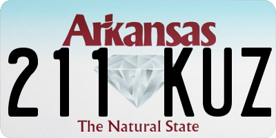 AR license plate 211KUZ