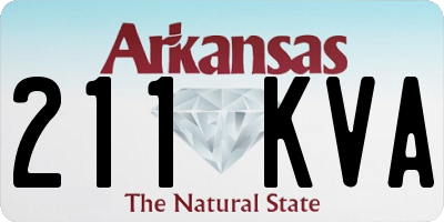 AR license plate 211KVA
