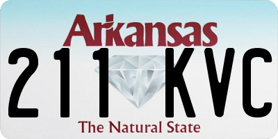 AR license plate 211KVC