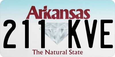 AR license plate 211KVE