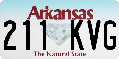 AR license plate 211KVG