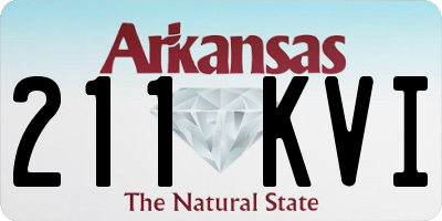 AR license plate 211KVI