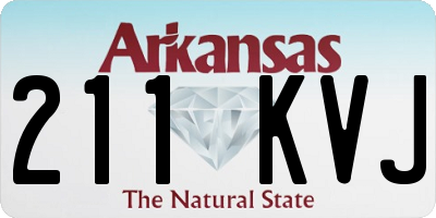 AR license plate 211KVJ