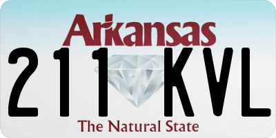 AR license plate 211KVL