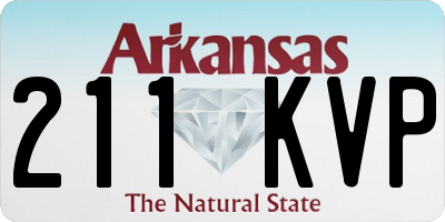 AR license plate 211KVP