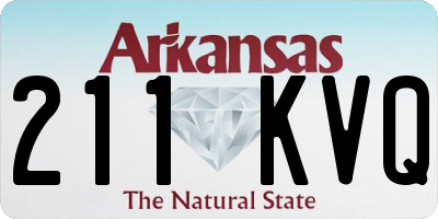 AR license plate 211KVQ