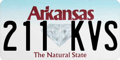 AR license plate 211KVS