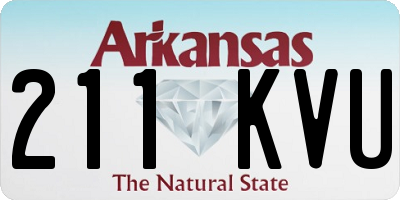 AR license plate 211KVU