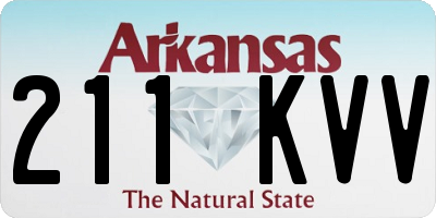 AR license plate 211KVV