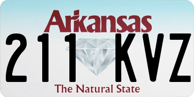 AR license plate 211KVZ