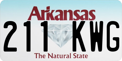 AR license plate 211KWG