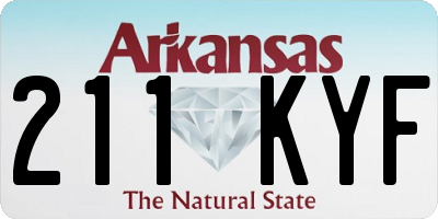 AR license plate 211KYF
