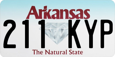AR license plate 211KYP