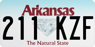 AR license plate 211KZF