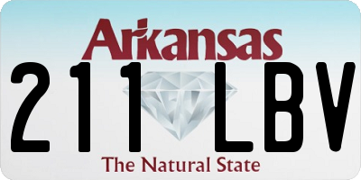 AR license plate 211LBV