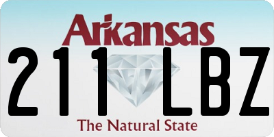 AR license plate 211LBZ
