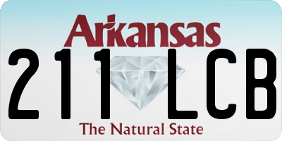 AR license plate 211LCB