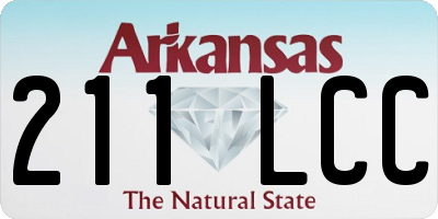 AR license plate 211LCC