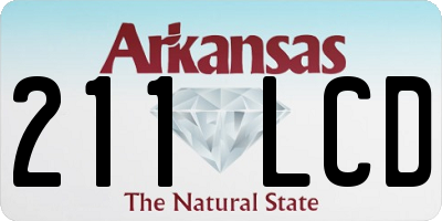 AR license plate 211LCD