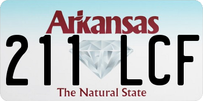 AR license plate 211LCF