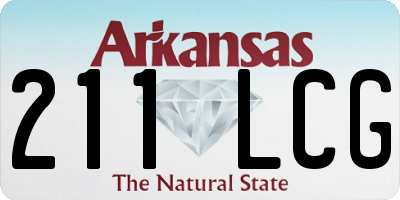 AR license plate 211LCG