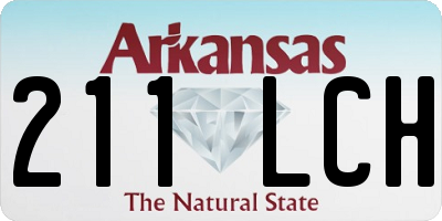 AR license plate 211LCH