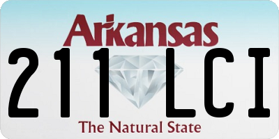 AR license plate 211LCI