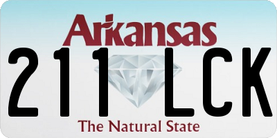 AR license plate 211LCK