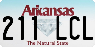 AR license plate 211LCL
