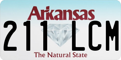 AR license plate 211LCM