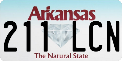 AR license plate 211LCN