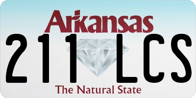 AR license plate 211LCS
