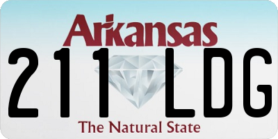 AR license plate 211LDG