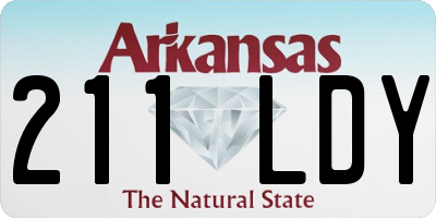 AR license plate 211LDY