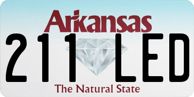 AR license plate 211LED