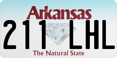 AR license plate 211LHL