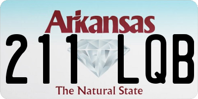 AR license plate 211LQB