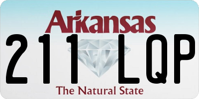 AR license plate 211LQP