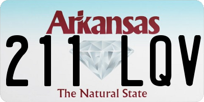AR license plate 211LQV