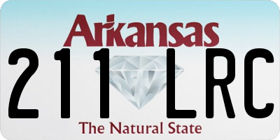 AR license plate 211LRC