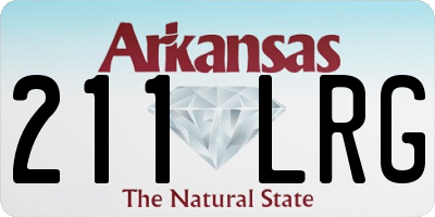 AR license plate 211LRG