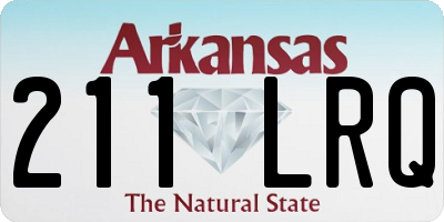 AR license plate 211LRQ