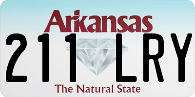 AR license plate 211LRY