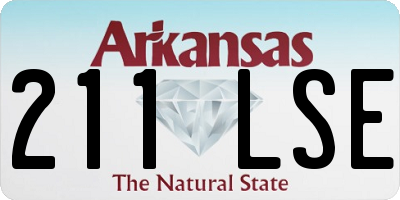 AR license plate 211LSE
