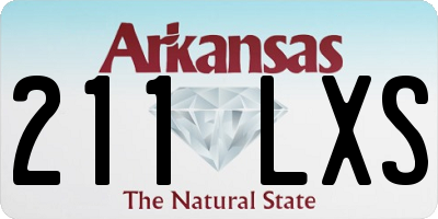 AR license plate 211LXS